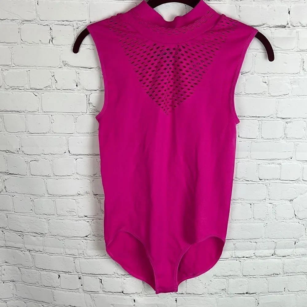 Just One Bright Pink Bodysuit